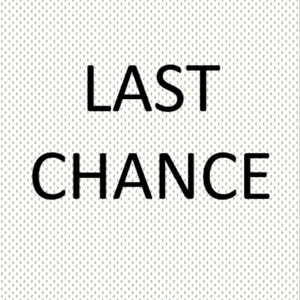 Items marked down to $8.00 are last chance about to be gone!!!
